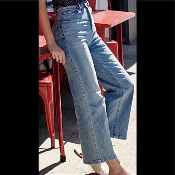 Free People Denim - NWT Free People Wales Wide Leg Jeans